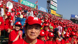 2013年8月13日 彦根東高甲子園出場の応援